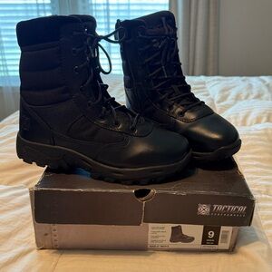 NEW Tactical Performance Military SWAT Moto Raid 8” Men’s Boots Size 9
